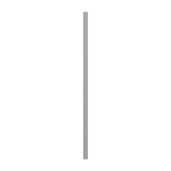 J&K Castle Grey S5 Refrigerator Panel w/Return Filler 3" W x 96" H x 27" D