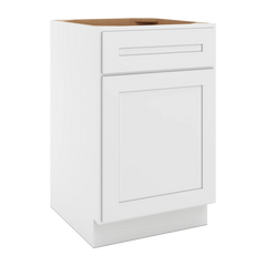 CNC Luxor 5-Piece White 21" W 1 Drawer Front 1 Door Sink Base
