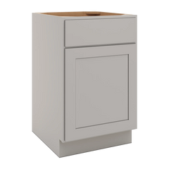 CNC Luxor Misty Grey 21" W 1 Drawer Front 1 Door Sink Base