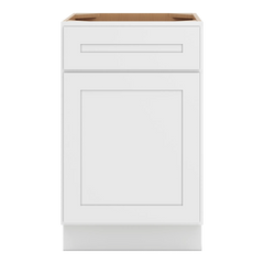 CNC Luxor 5-Piece White 21" W 1 Drawer Front 1 Door Sink Base