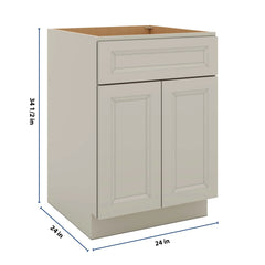 J&K Pebble B6 Sink Base - 24" W