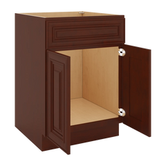 J&K Mahogany J5 Sink Base - 24" W