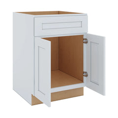 J&K White Shaker S8 Sink Base - 24" W