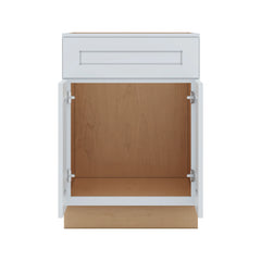J&K White Shaker S8 Sink Base - 24" W
