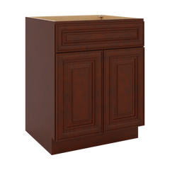 J&K Mahogany J5 Sink Base - 27" W