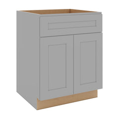 J&K Castle Grey S5 Sink Base - 27" W