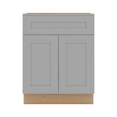 J&K Castle Grey S5 Sink Base - 27" W