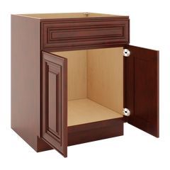 J&K Mahogany J5 Sink Base - 27" W