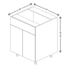 Fabuwood Illume Catalina como-ash2 36"W Sink Base