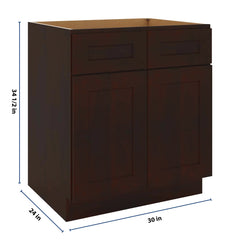 J&K Java Coffee S1 Sink Base -30" W