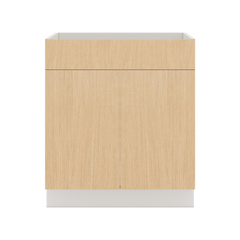Modernform Cabinet Natural Oak 30" W X 34 1/2" H X 24" D Double Door Sink Base Cabinet
