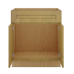 Modernform Cabinet Natural Shaker 30" W X 34 1/2" H X 24" D Double Door Sink Base Cabinet