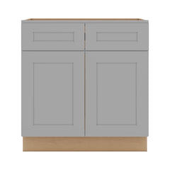 J&K Castle Grey S5 Sink Base - 33" W