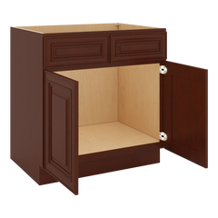 J&K Mahogany J5 Sink Base - 33" W