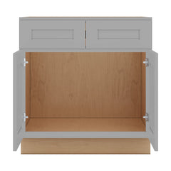 J&K Castle Grey S5 Sink Base - 33" W