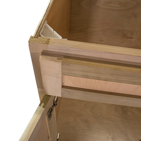 Kitchen Sink Base Cabinet | Unfinished Poplar | Shaker Style | 36 in