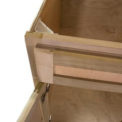 Kitchen Sink Base Cabinet | Unfinished Poplar | Shaker Style | 36 in