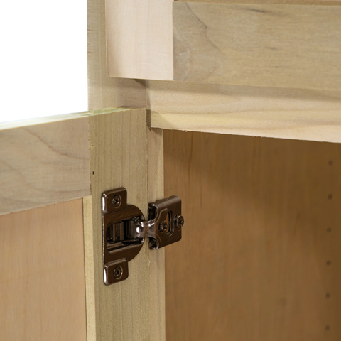 Kitchen Sink Base Cabinet | Unfinished Poplar | Shaker Style | 36 in