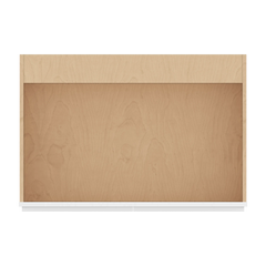 CNC Luxor 5-Piece White 36" W Double Door Farm Sink Base Cabinet