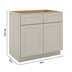 J&K Pebble B6 Sink Base - 36" W
