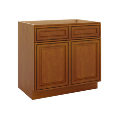 J&K Mocha Glazed K10 Sink Base - 36" W