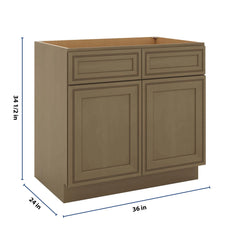 J&K Hazel H8 Sink Base - 36" W