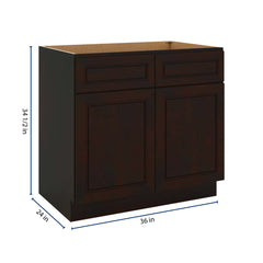 J&K Espresso K8 Sink Base - 36" W