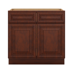 J&K Mahogany J5 Sink Base - 36" W