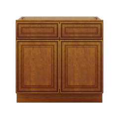J&K Mocha Glazed K10 Sink Base - 36" W