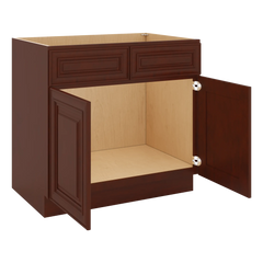 J&K Mahogany J5 Sink Base - 36" W