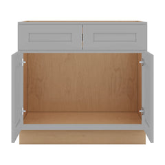 J&K Castle Grey S5 Sink Base - 36" W