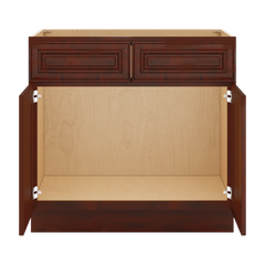 J&K Mahogany J5 Sink Base - 36" W