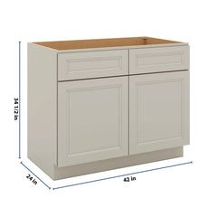 J&K Pebble B6 Sink Base - 42" W