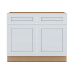 J&K White Shaker S8 Sink Base - 42" W