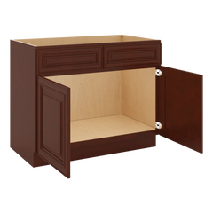 J&K Mahogany J5 Sink Base - 42" W