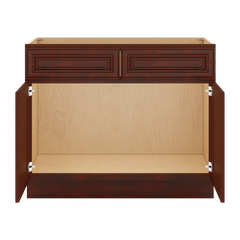 J&K Mahogany J5 Sink Base - 42" W