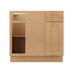 Blind Corner Base Kitchen Cabinet SCB36 Shaker Toffee 36 in. width 34.5 in. height 24 in. depth