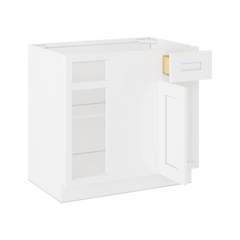 Blind Corner Base Kitchen Cabinet SCB36 Alpina White LessCare 36 in. width 34.5 in. height 24 in. depth