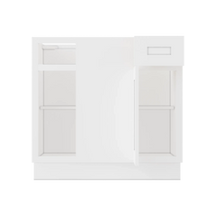Blind Corner Base Kitchen Cabinet SCB36 Alpina White LessCare 36 in. width 34.5 in. height 24 in. depth
