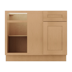 Blind Corner Base Kitchen Cabinet SCB42 Shaker Toffee 42 in. width 34.5 in. height 24 in. depth