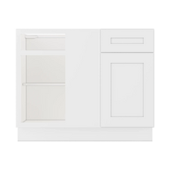 Blind Corner Base Kitchen Cabinet SCB42 Alpina White LessCare 42 in. width 34.5 in. height 24 in. depth