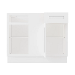 Blind Corner Base Kitchen Cabinet SCB42 Alpina White LessCare 42 in. width 34.5 in. height 24 in. depth