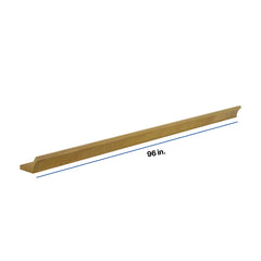 Modernform Cabinet Natural Shaker 96" W X 2 1/4" H X 3 3/4" D Shaker Crown Molding