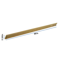 Modernform Cabinet Natural Shaker 96" W X 2 1/4" H X 2 1/4" D Shaker Crown Molding