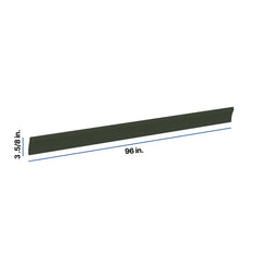 Modernform Cabinet Slim Sage Green 96" W X 3 5/8" H X 3 3/4" D Shaker Crown Molding