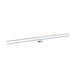 CNC Luxor 5-Piece Misty Grey 96"W X 1/4" H Scribe Molding