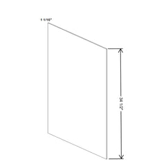 Fabuwood Illume Tuscany Nocce 1 24" W x 30" H Finished End Skin