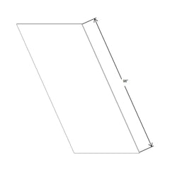 Fabuwood Ovela Catalina Como Ash 1 24" W X 96" H Finished End Skin