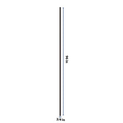 J&K Espresso K8 Tall Filler 3/4" W x 96" H