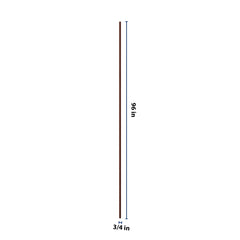 J&K Mahogany J5 Tall Filler 3/4" W x 96" H